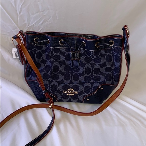 COACH F37227 Small Mickie Drawstring Shoulder Bag - Picture 3 of 9